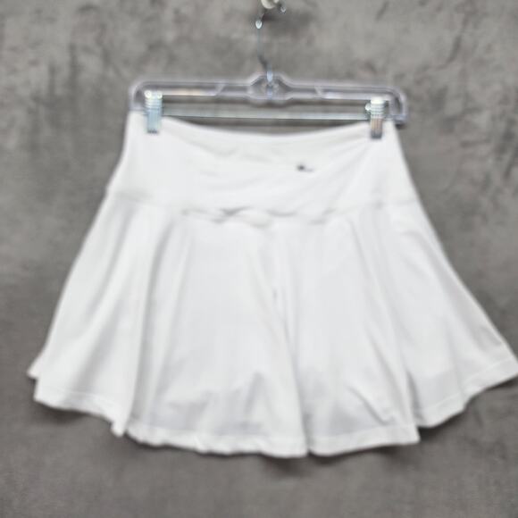 NWT Sanity Women’s Medium White Tennis Skirt w Shorts Under Pockets Pickleball - Picture 3 of 10